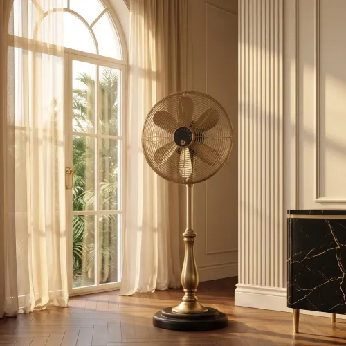 Підлоговий вентилятор Arkwell Breva 26 Brass - фото 2