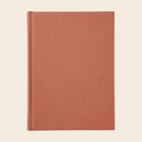 Блокнот у крапку A5, цегляний