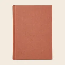 Блокнот у крапку A5, цегляний