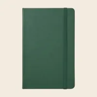Блокнот у крапку A5, моховий