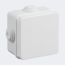 Коробка розподільча IP54 з сальниками, 100×100×50 мм