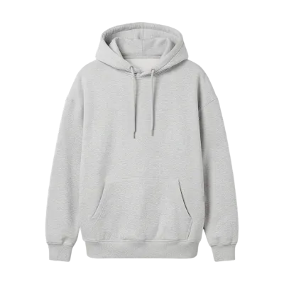 Base hoodie 420 g, grey marl