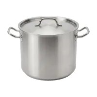 Каструля 50 л з кришкою, AISI 304