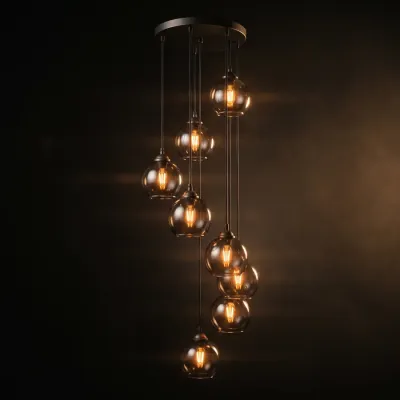 Каскадна люстра Lumeno Cascata 7